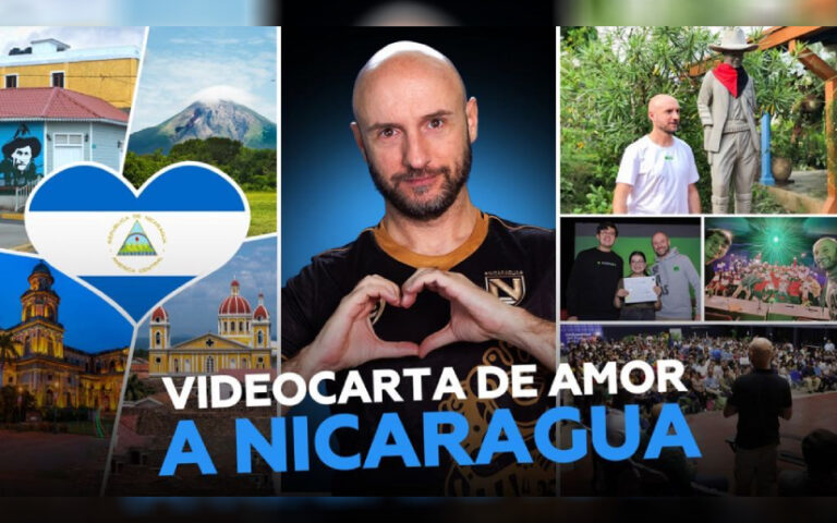 Nicaragua en el corazón: videocarta de amor a la patria de Sandino