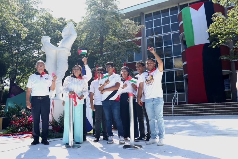 Nicaragua reafirma su hermandad con Palestina