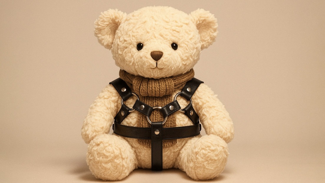 Oso de peluche da consejos sobre prácticas sexuales