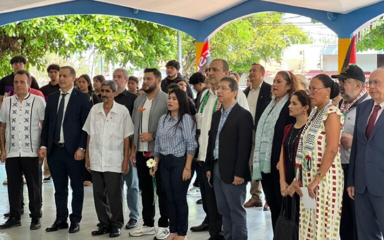 Palestina y Nicaragua unidas en memoria de Arafat