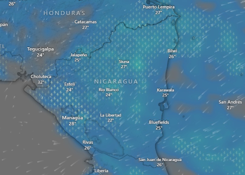 Pronostican ambiente muy caluroso en Nicaragua