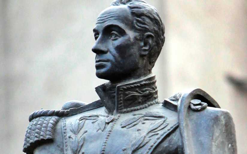 135 aniversario del tránsito a la inmortalidad del libertador Simón Bolívar