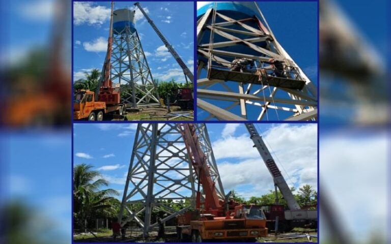 ENACAL avanza en un 90% el proyecto de agua potable en la comunidad El Limonal