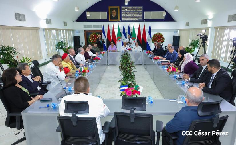 Asamblea Nacional recibe a delegación de Argelia