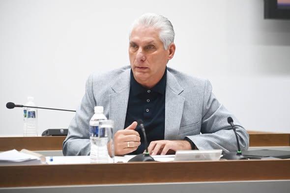 Díaz Canel “Cuba ha vivido durante más de 60 años bajo un férreo y brutal bloqueo”