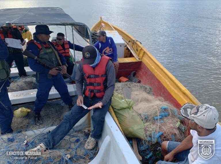 Control e inspección de pesca artesanal