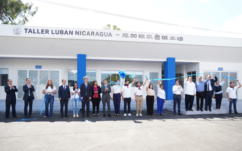 Copresidenta destaca inauguración de Centro Lubán en Nicaragua