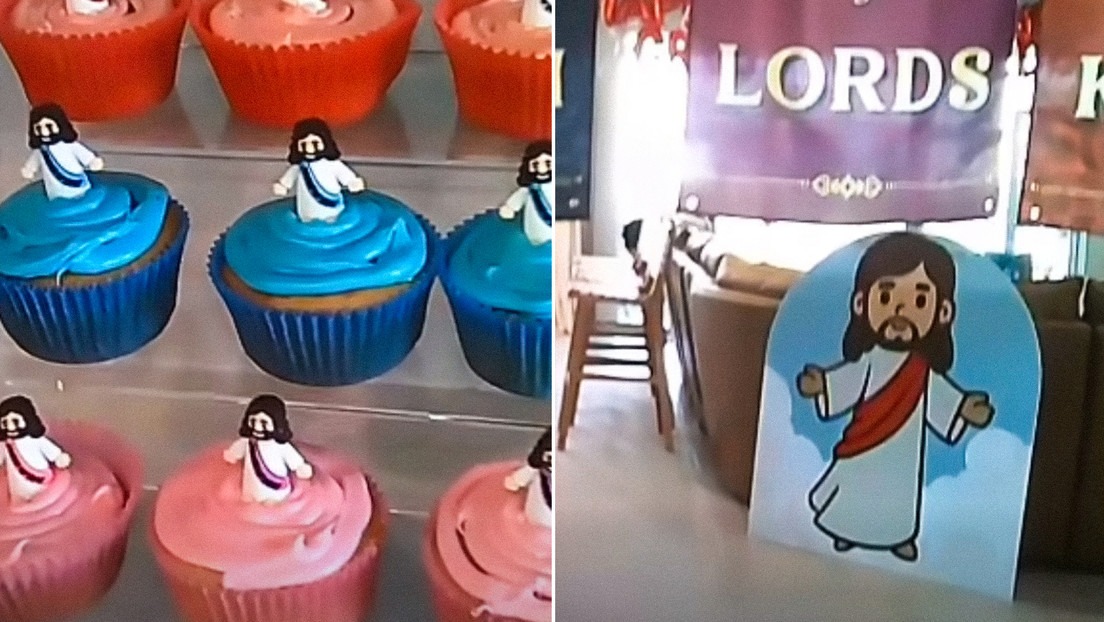 Cumpleaños llama la atención por temática de Jesús