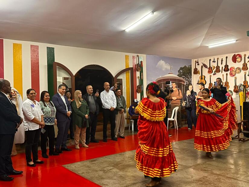 Delegación Argelina visitan la ciudad de Masaya