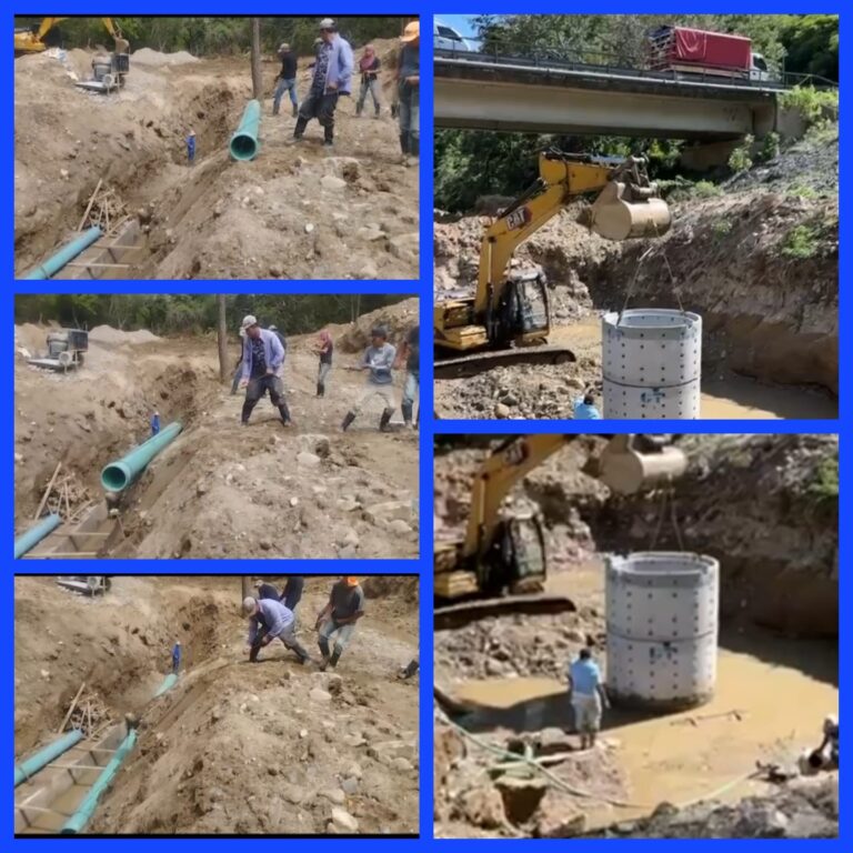Avanzan obras para fortalecer el abastecimiento de agua potable para las familias de Ocotal