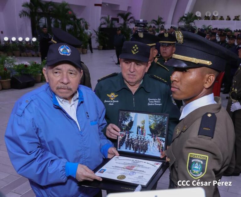 Ejército de Nicaragua celebra la XXX Graduación de Cadetes