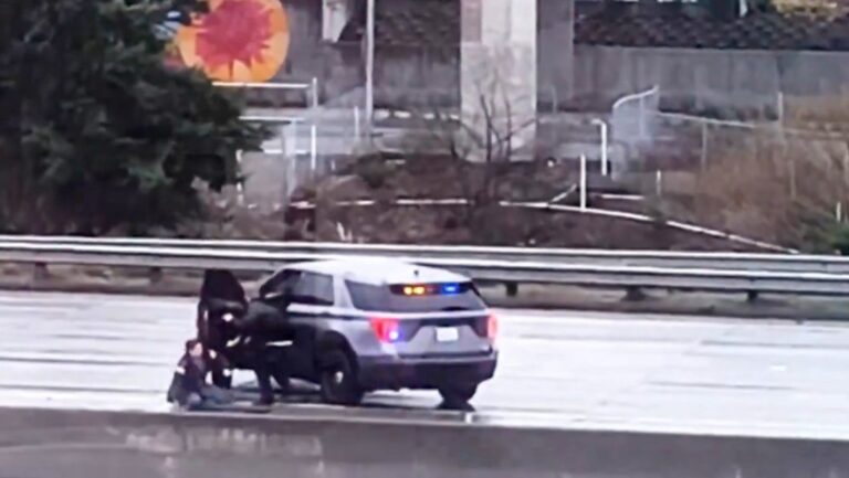 Hombre roba una patrulla policial en EEUU