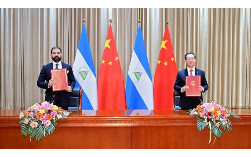 Nicaragua y China cumplen 4 años de restablecimiento de relaciones