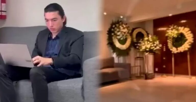 Obligan a joven realizar su examen durante el velorio de su padre