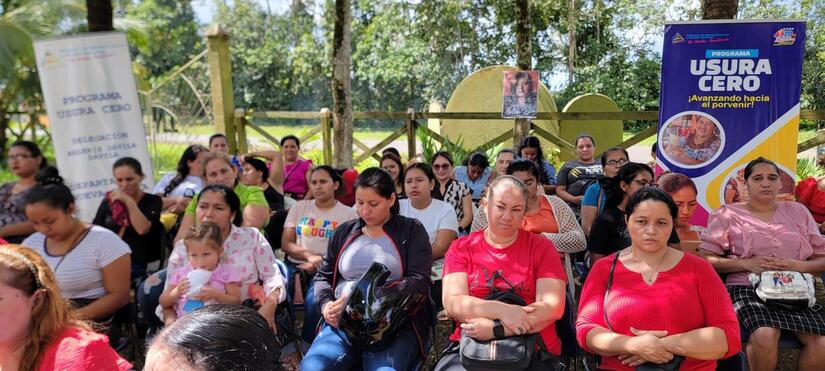 Programa Usura Cero llega a más personas