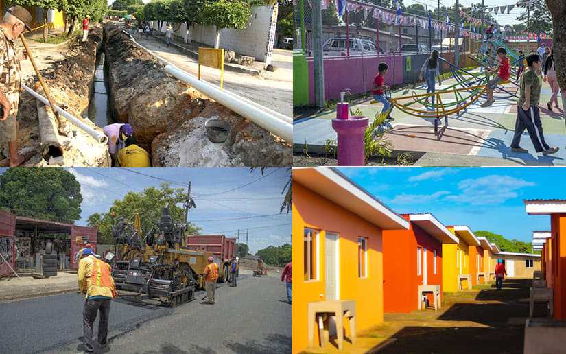 Viviendas, calles y servicios comunitarios fortalecen el bienestar de las familias nicaragüenses