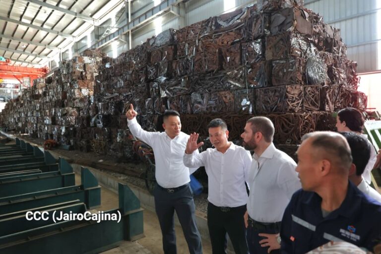 Inauguran en Nicaragua la planta de acero más grande