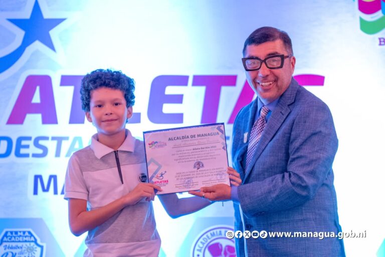 Alcaldía de Managua celebra Gala Deportiva 2025