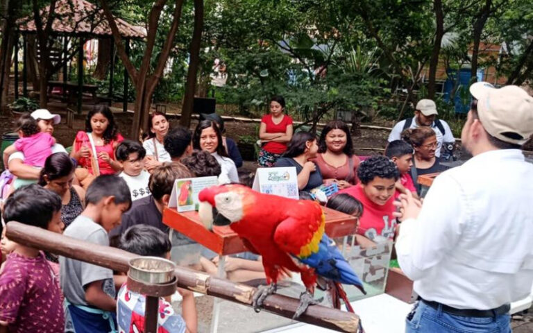 MARENA desarrolla mañana ambiental “El Zoológico en Tu Comunidad” con Mimados de la Revolución de Managua