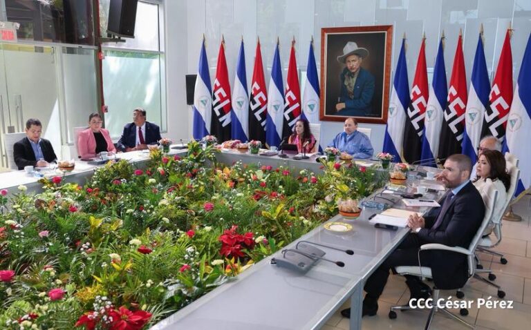 Copresidente de Nicaragua destaca amenazas y sanciones de EEUU