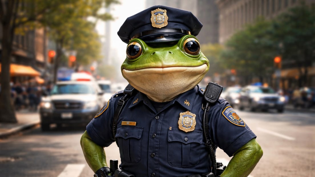 IA genera confusión al afirmar que agente era una rana