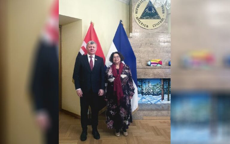 Embajada de Nicaragua recibe a Diputado de la Duma Estatal de la Asamblea Federal de la Federación de Rusia