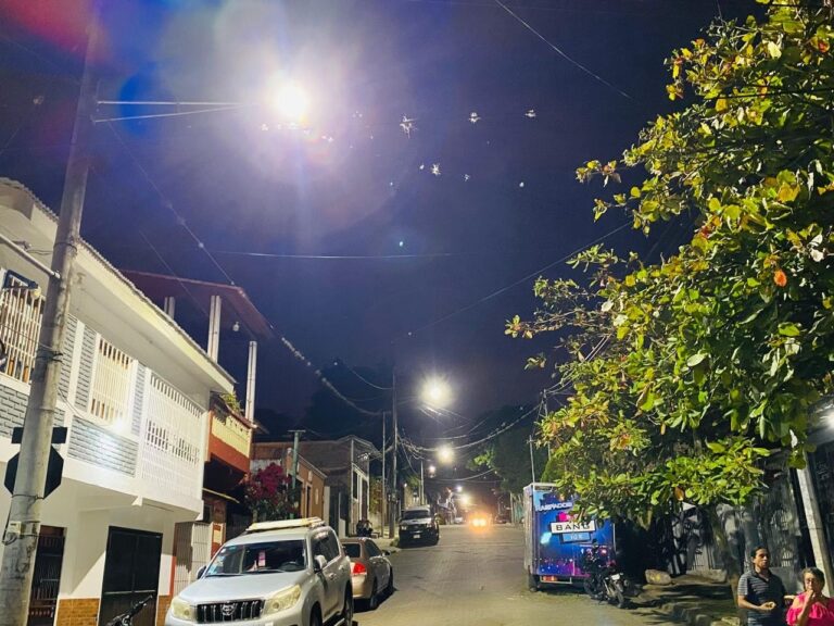 Inauguran rehabilitación del alumbrado público en barrio Totolate Abajo, Matagalpa