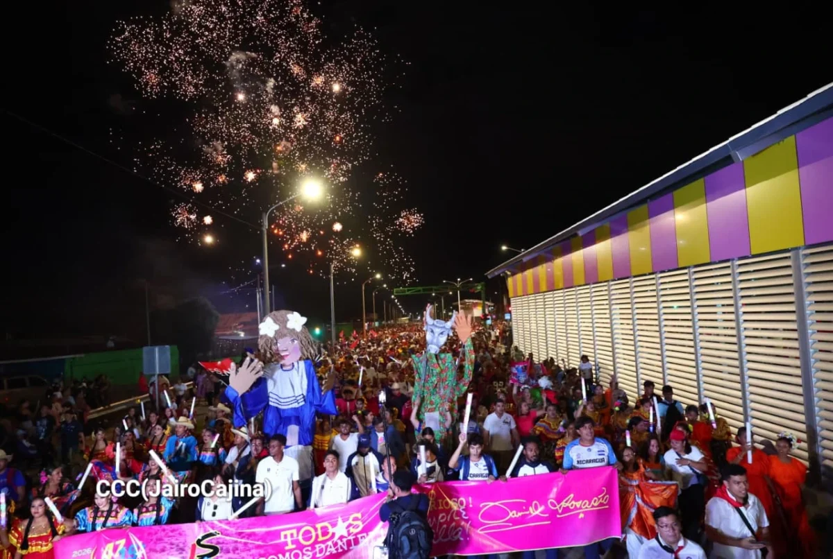 Juventud Sandinista inaugura Tramo Cuatro de la Pista Héroes de la Insurrección en Managua