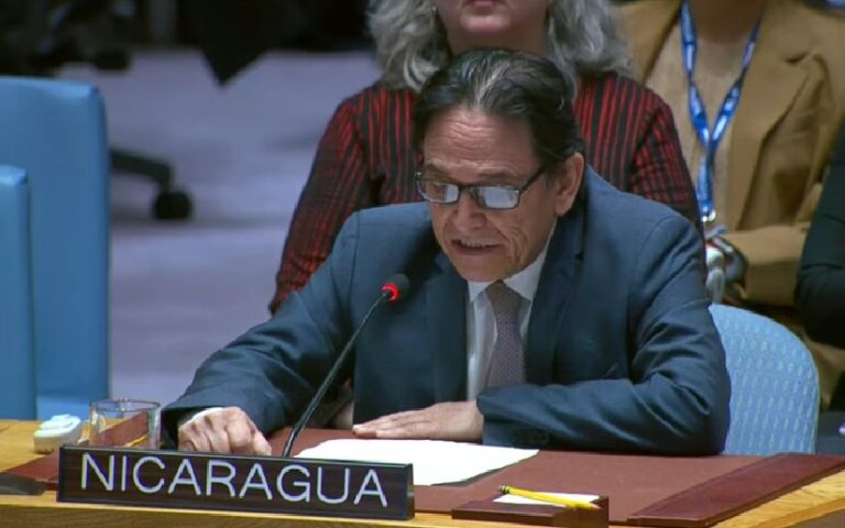 Mensaje de Nicaragua en sesión de urgencia de la ONU por criminal agresión de EE.UU. contra Venezuela