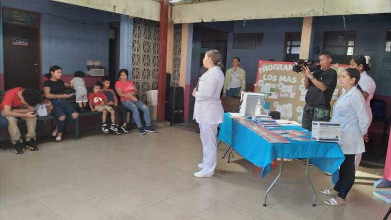 Minsa refuerza atención integral a la niñez con jornada médica en Managua