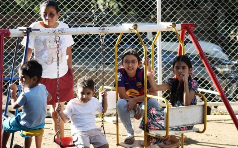 Niños de San Judas reflejan en su mirada la paz de vivir en Nicaragua