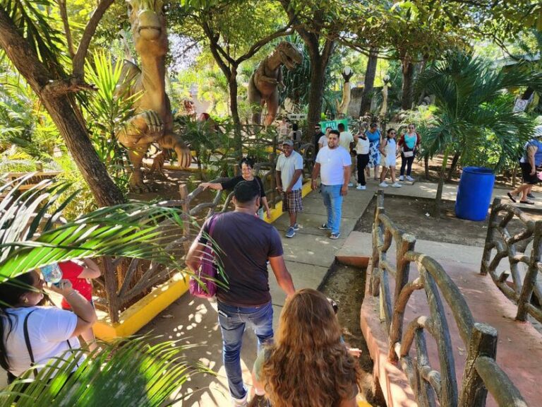 Parque Saurio de Nindirí atrae a familias en el cierre de vacaciones