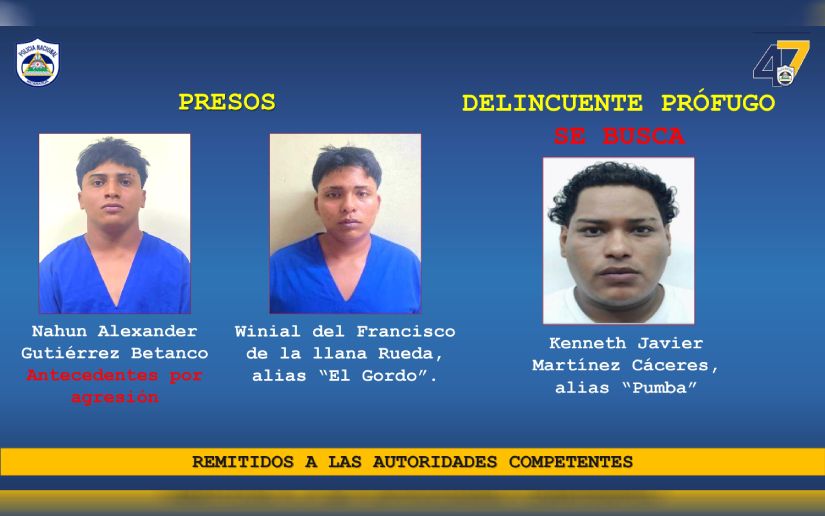 Policía Nacional captura a dos de los tres responsables de agregar sustancia sospechosa a un baho