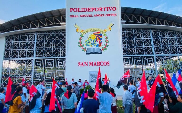 San Marcos estrena IV etapa del Polideportivo “General Miguel Ángel Ortez”