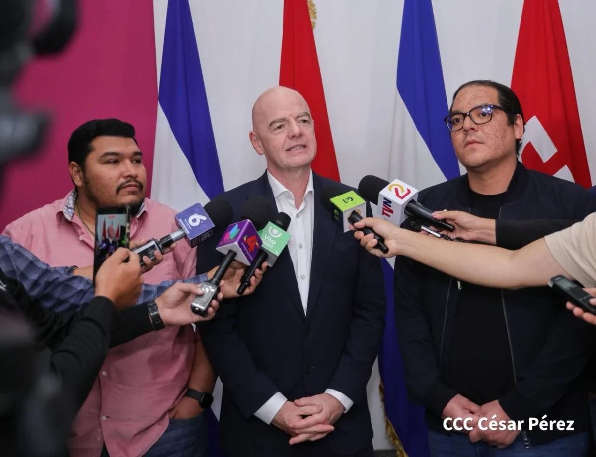 Presidente de la FIFA llega a Nicaragua para Congreso de CONCACAF