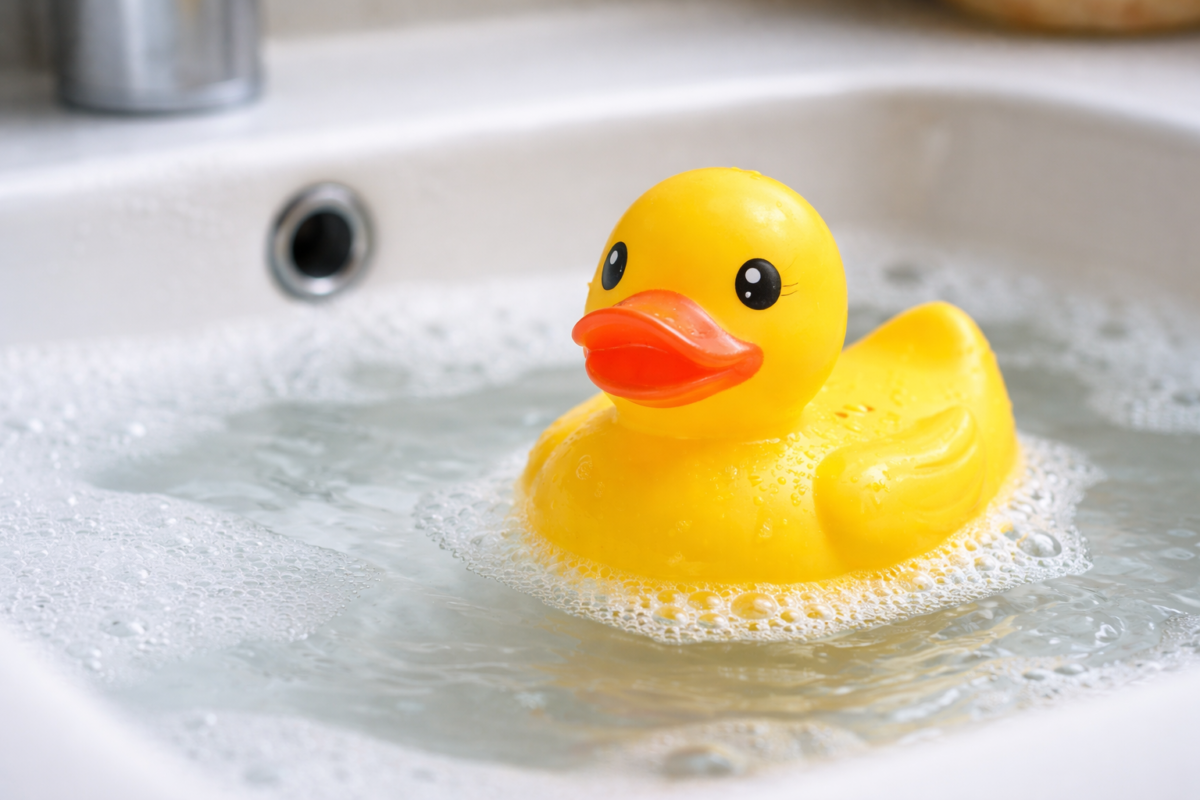 Un patito de goma “desaparece” y se vuelve estrella en Google