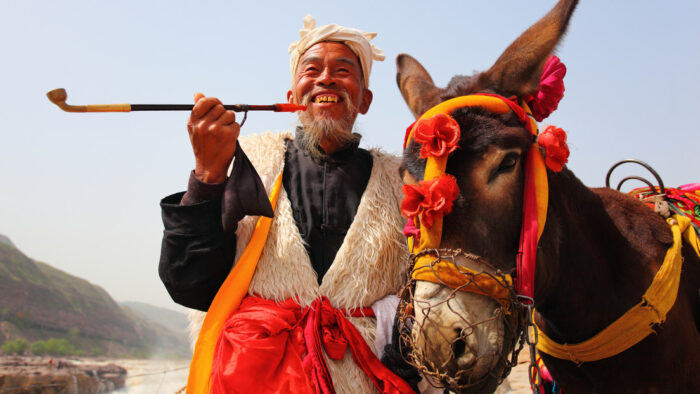 Todos los habitantes de un pueblito chino son actores