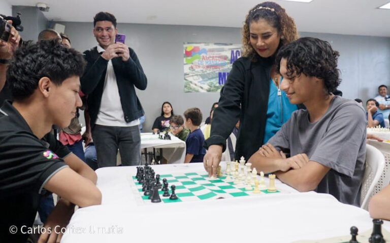 Inician las clases en la Academia de Ajedrez de la Alcaldía de Managua