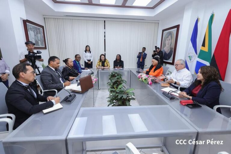 Delegación de Sudáfrica se reúne con Asamblea Nacional de Nicaragua