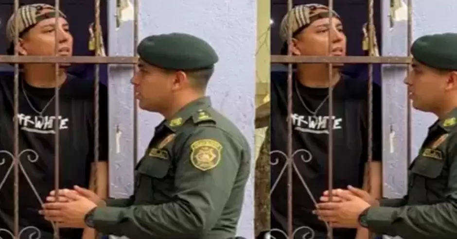 Llama a la Policía porque su esposa no lo deja salir de casa