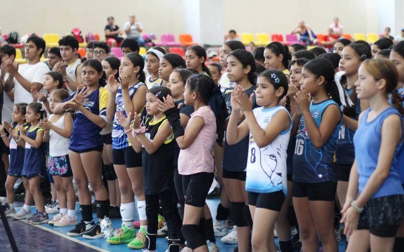 Alcaldía de Managua inaugura año deportivo en voleibol sala