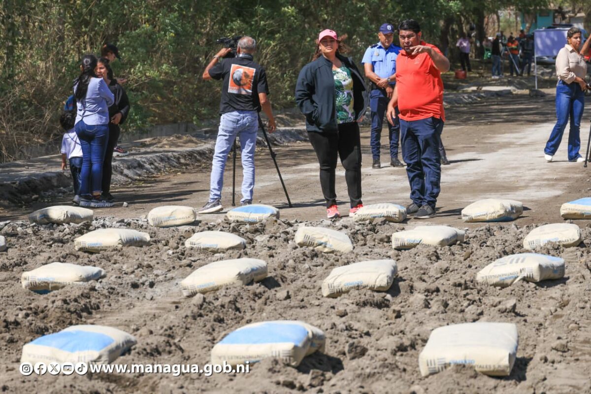 Alcaldía de Managua lanza Programa Calles para el Pueblo 2026
