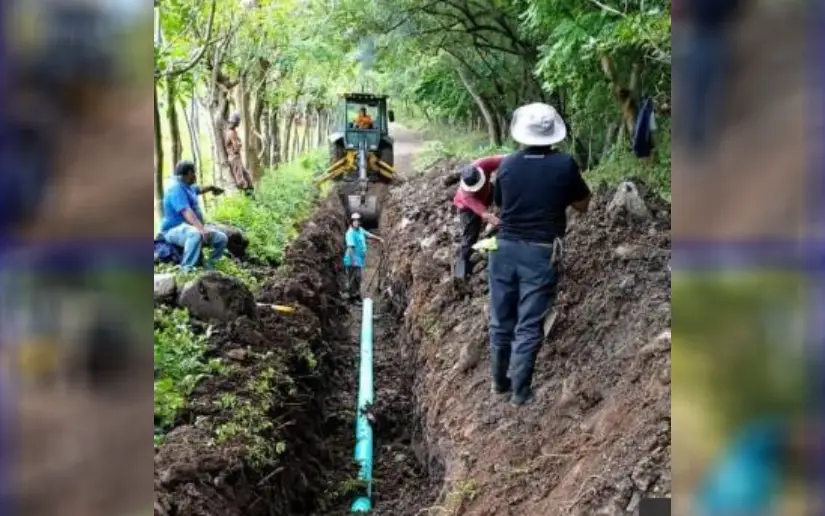 Avanza ampliación del sistema de agua potable en San Dionisio