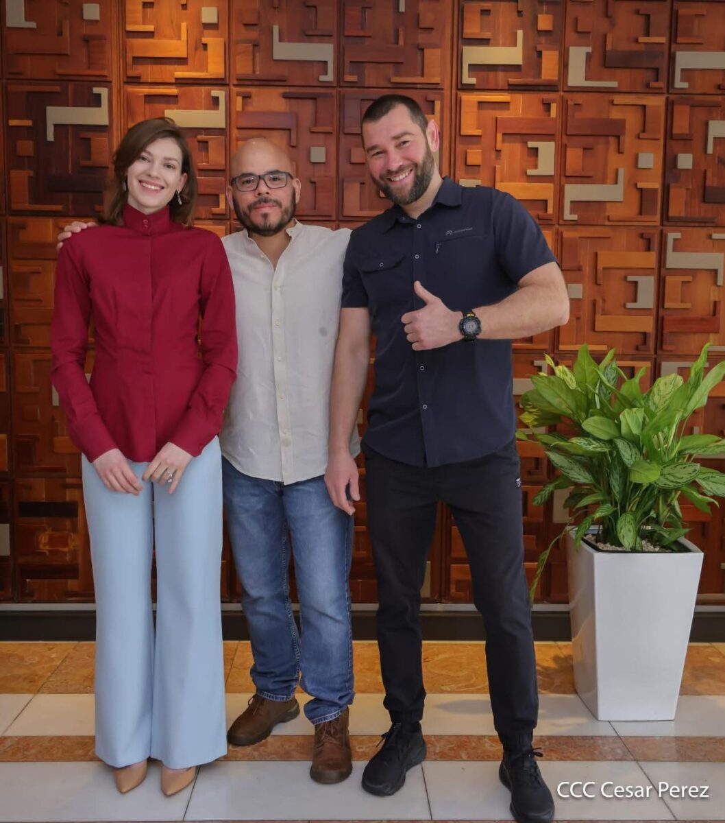 Gob. de Nicaragua saluda a comunicadores de Belarús