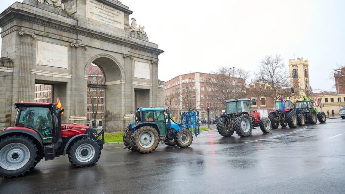 Las protestas de los agricultores de toda España no paran