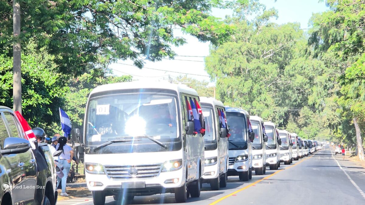 Los 180 microbuses Yutong ya están en Nicaragua