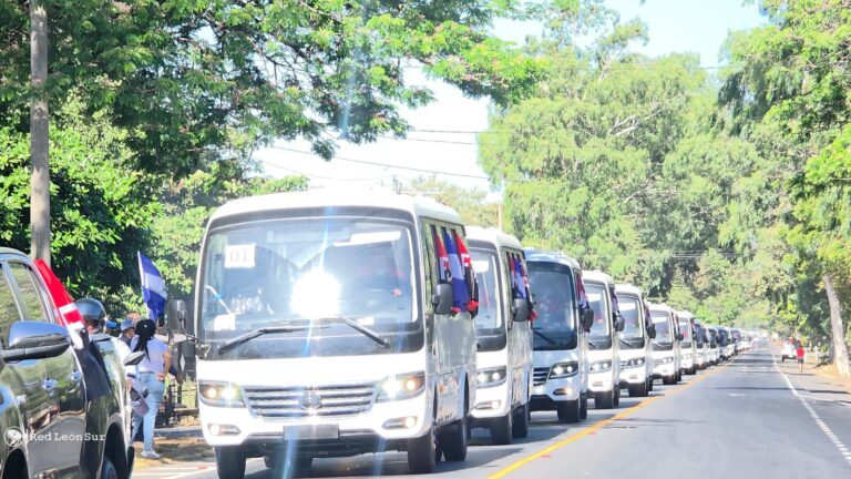 Los 180 microbuses Yutong ya están en Nicaragua