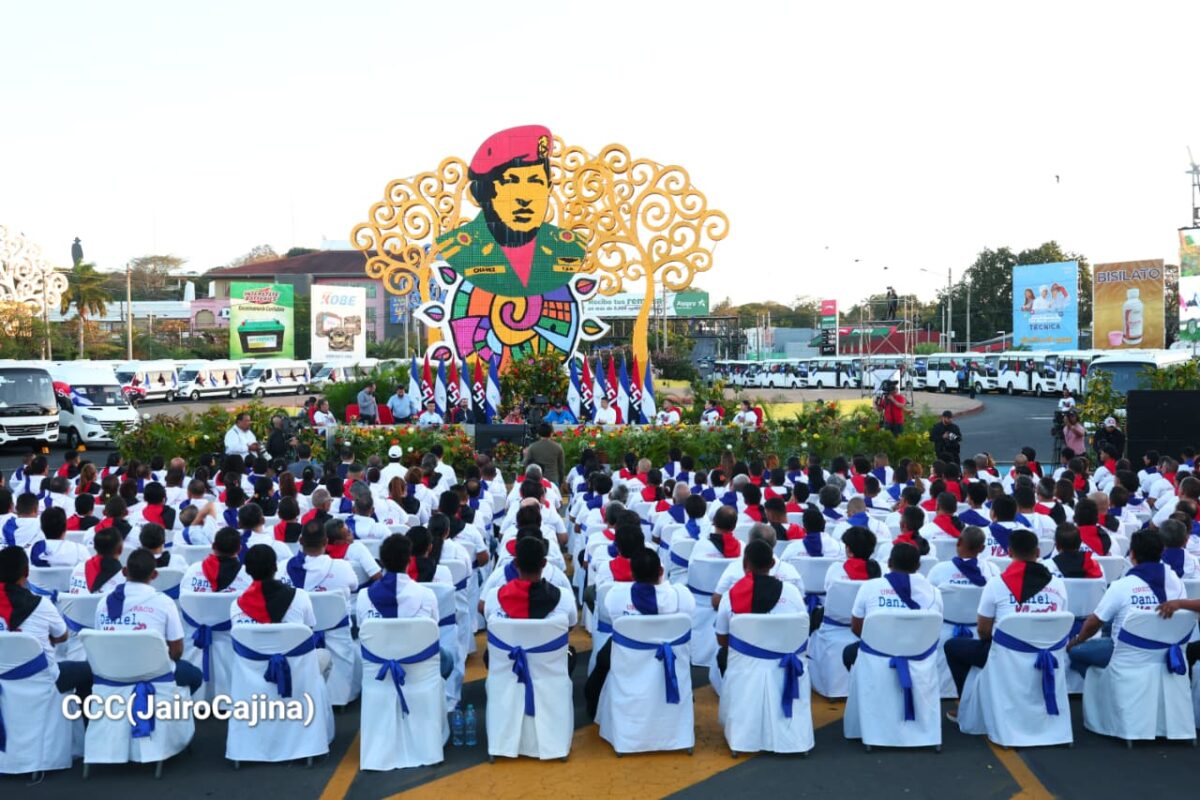 Más de 2 mil unidades de transporte ha entregado Yutong a Nicaragua