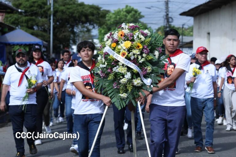 Nicaragua rinde homenaje a los Héroes y Mártires de los Sabogales