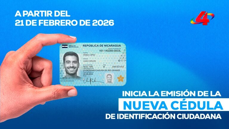 Nueva cédula de Nicaragua contará con mayores estándares de seguridad